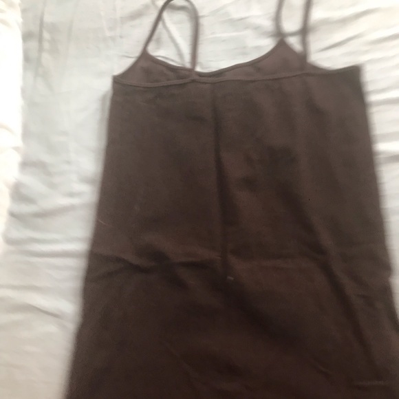 Dark brown cami tank Size L - Picture 2 of 3